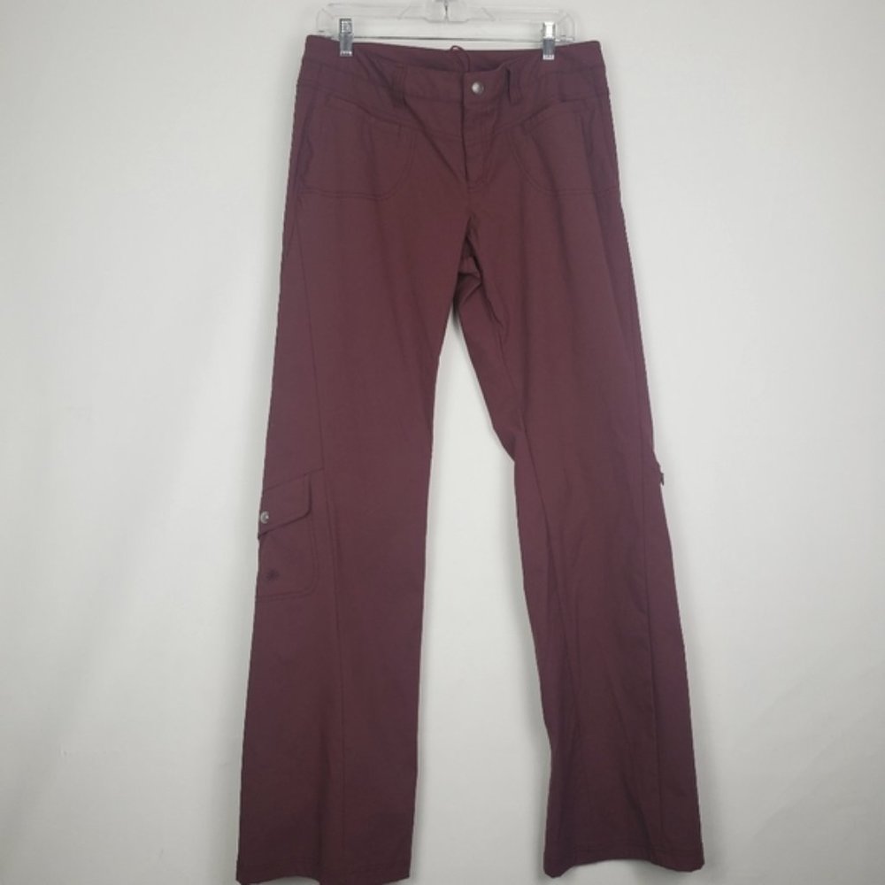 Athleta Dipper Pant Burgundy 12 Tall